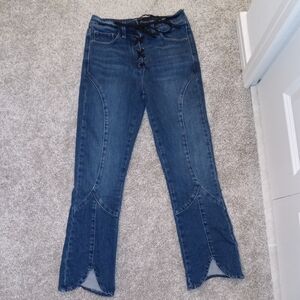 Lucky Brand lace up denim jeans sz. 00/24